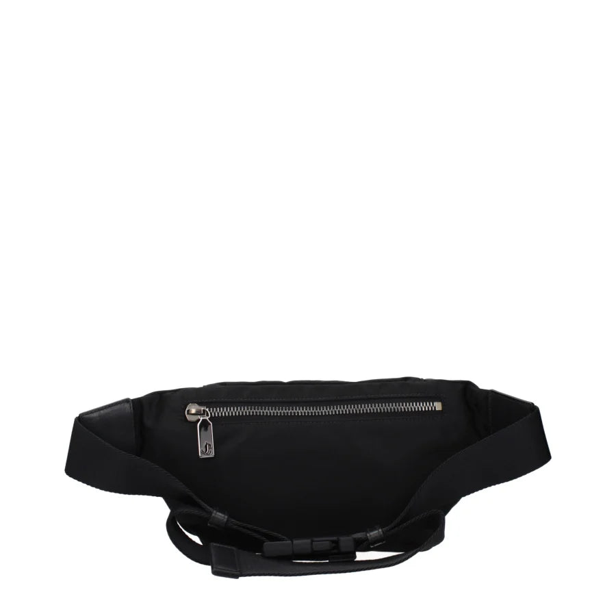 Jimmy Choo Black Fabric Backpack