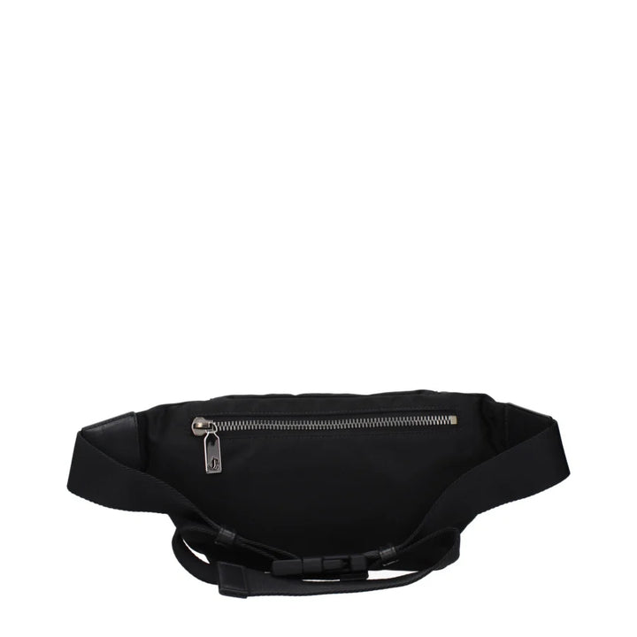 Jimmy Choo Black Fabric Backpack