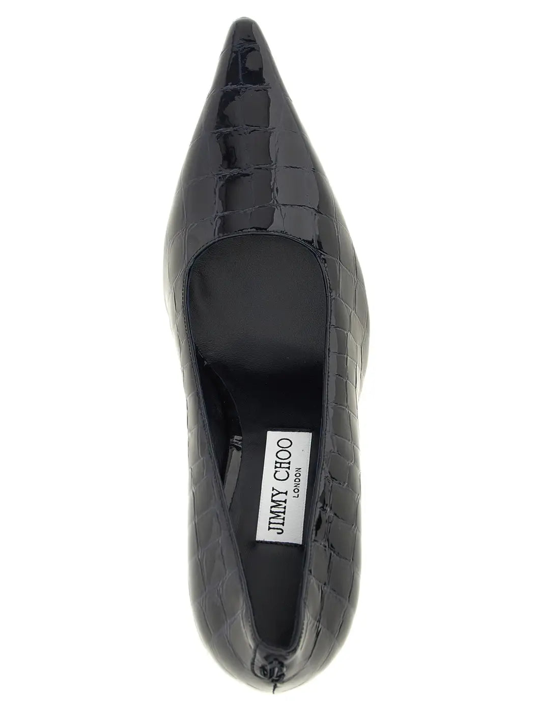 Jimmy Choo Blue Leather High Heel Pumps