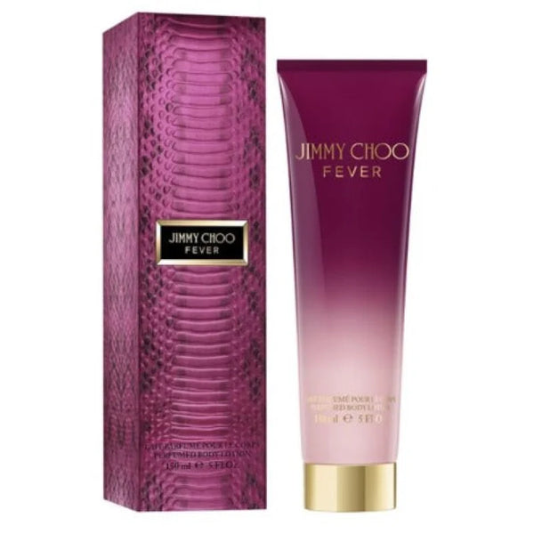 Jimmy Choo Fever women’s body lotion bottle