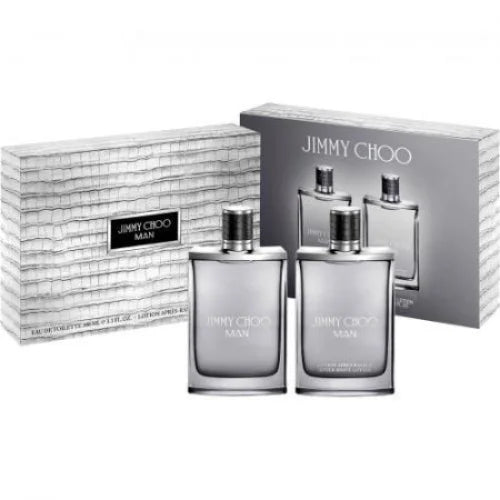 Jimmy Choo Gift Set for Men Eau De Toilette and After Shave Perfume Men’s Sets
