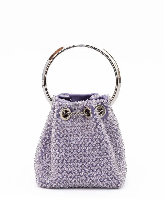Jimmy Choo Light Purple Bon Micro Crystals Bucket