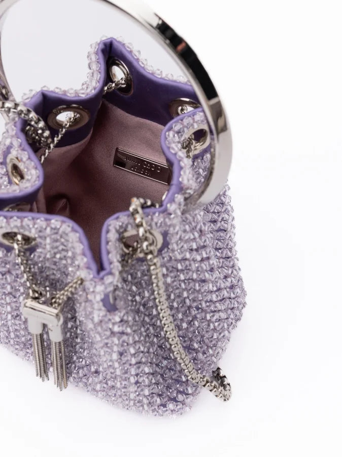 Jimmy Choo Light Purple Bon Micro Crystals Bucket