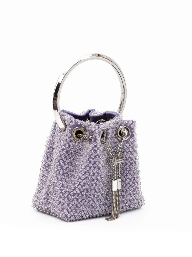 Jimmy Choo Light Purple Bon Micro Crystals Bucket
