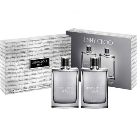 Jimmy Choo Man Gift Set Timeless Luxury Eau De Toilette And After Shave Men’s Sets