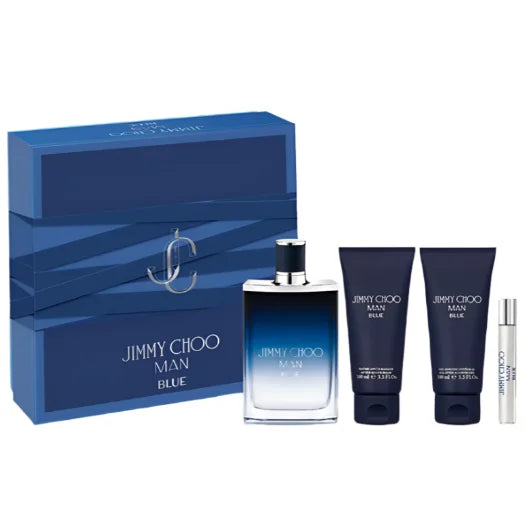 Jimmy Choo Man Blue Gift Set for Men Dynamic and Elegant Fragrance Men’s Sets