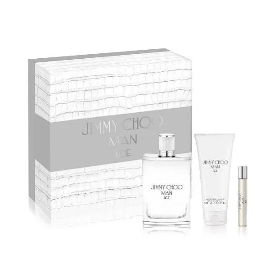 Jimmy Choo Man Ice Gift Set Fresh Eau de Toilette and After Shave Balm Men’s Sets