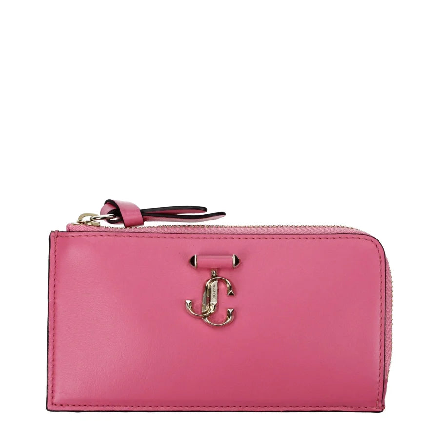 Jimmy Choo Pink Leather Wallet