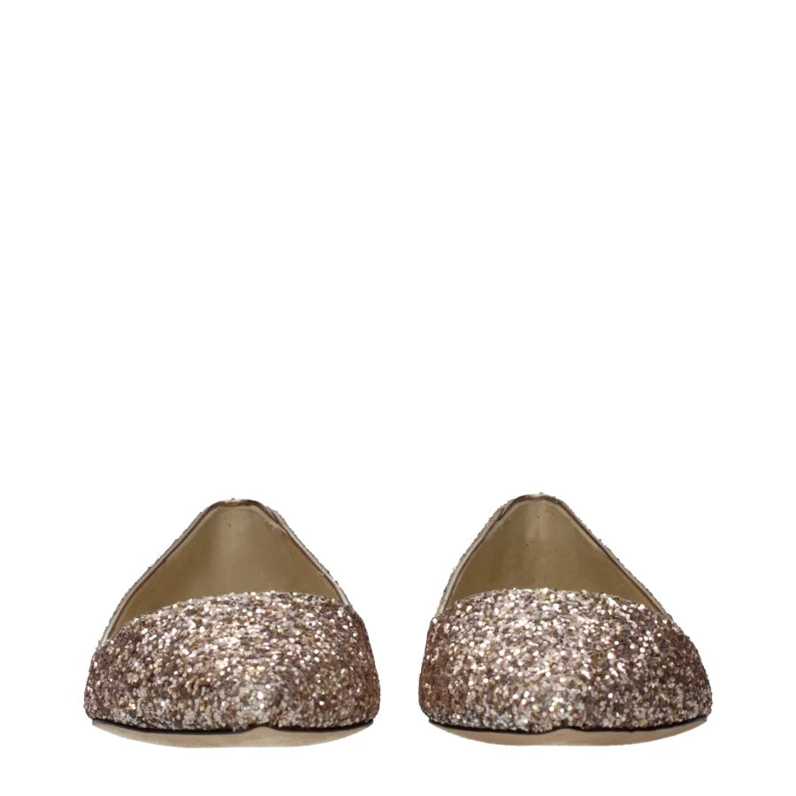 Jimmy Choo Pink Plastic Ballet Flats