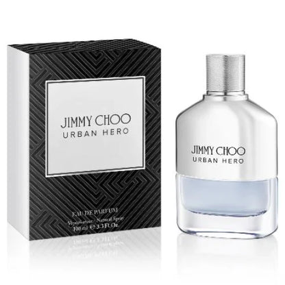 Jimmy Choo Urban Hero Eau De Parfum for Men Bold Woody Aromatic Scent Men’s Cologne