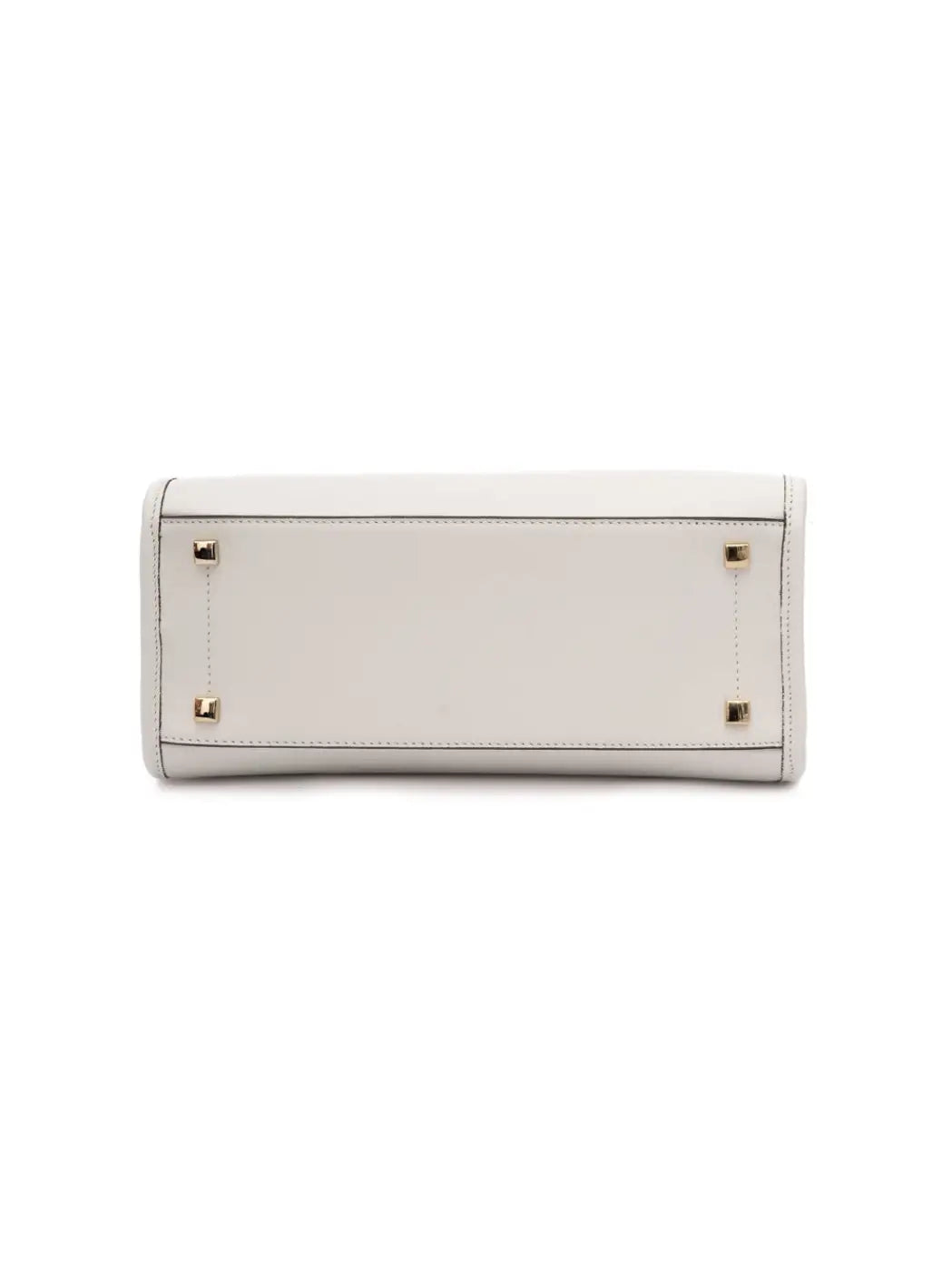 Jimmy Choo White Avenue S Tote Leather Handbag