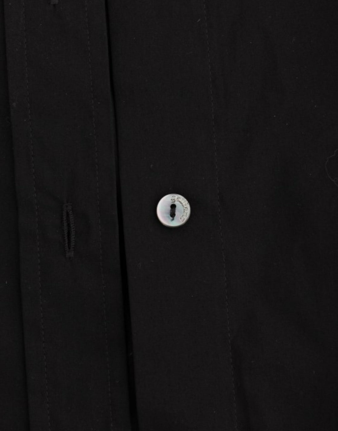 John Galliano Shirts - Black cotton shirt top