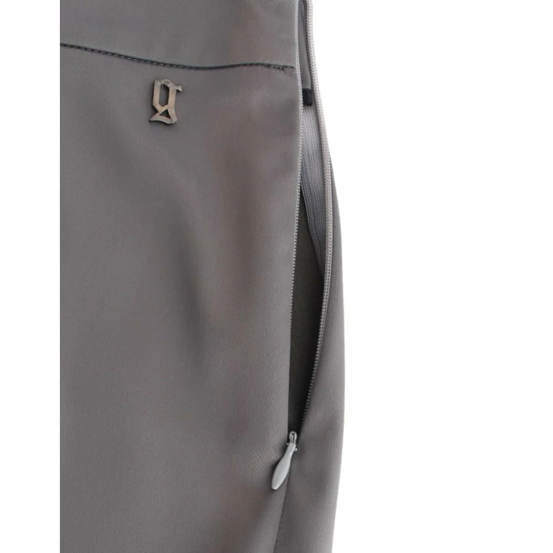 John Galliano Gray slim fit pants