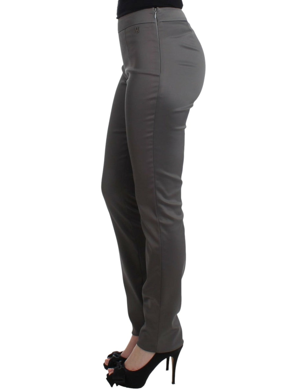 John Galliano Gray Slim Fit Pants