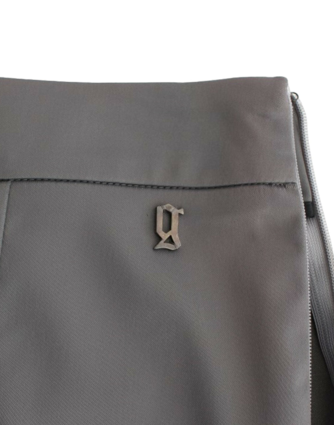 John Galliano Gray Slim Fit Pants