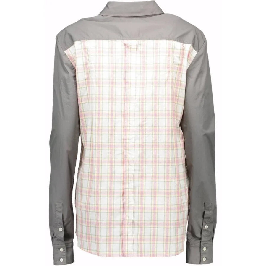 John Galliano Grigio Cotton Women’s Shirt