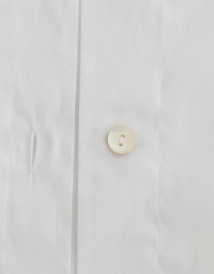 John Galliano White Cotton Shirt Top