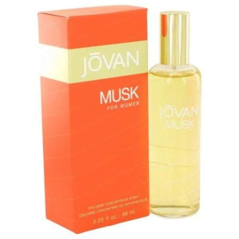 Enchanting Jovan Musk Cologne with Warm Jasmine Citrus Bergamot Women’s Perfume
