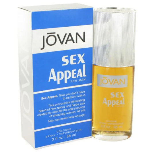 Jovan Sex Appeal Cologne Lively Green Notes Men’s