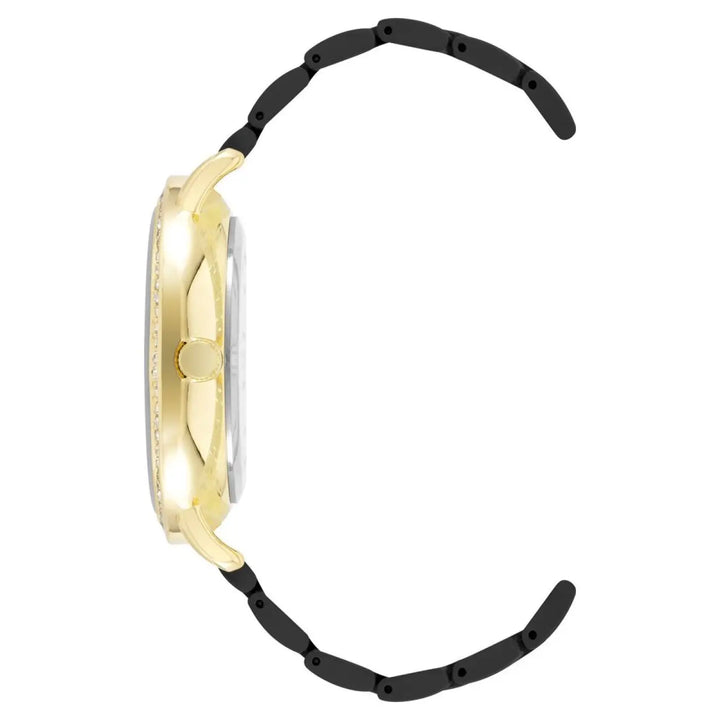 Juicy Couture Black Metal Dress Watch