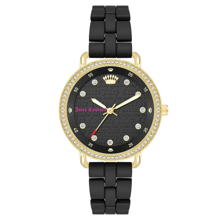 Juicy Couture Black Metal Dress Watch