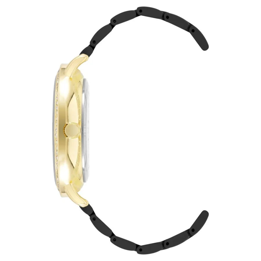 Juicy Couture Black Metal Dress Watch
