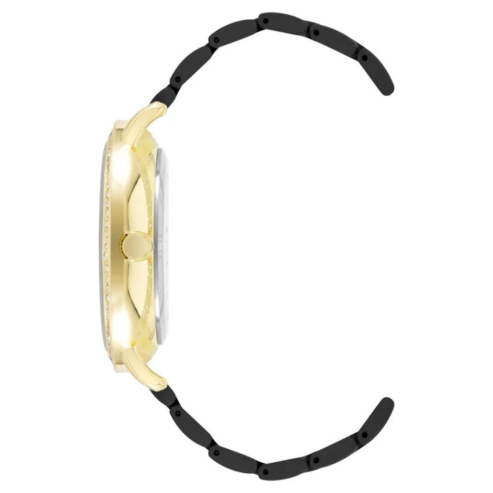 Juicy Couture Black Metal Dress Watch