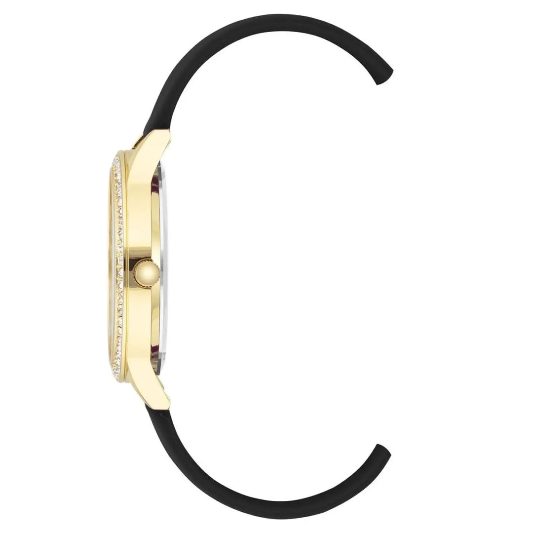 Juicy Couture Black Synthetic Dress Watch