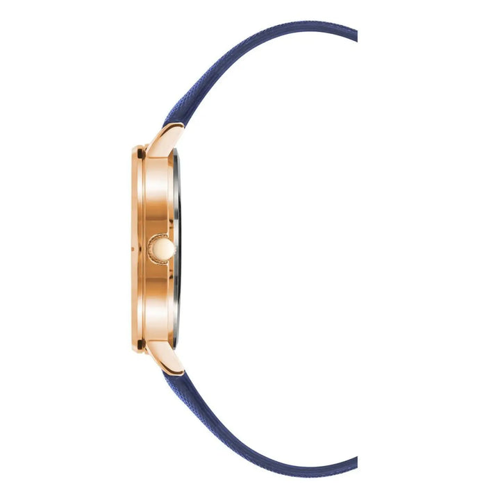 Juicy Couture Blue Plastic Dress Watch