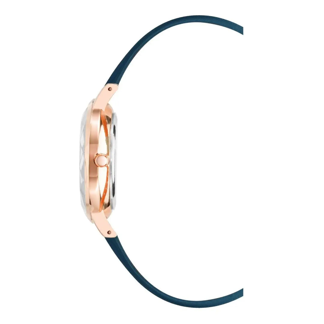 Juicy Couture Blue Plastic Dress Watch