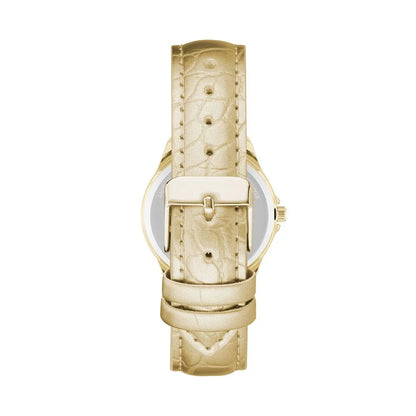 Juicy Couture Gold Quartz Watch with Golden Polipriel Strap