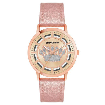 Juicy Couture Multicolor Pink and Gold Analog Watch for Women