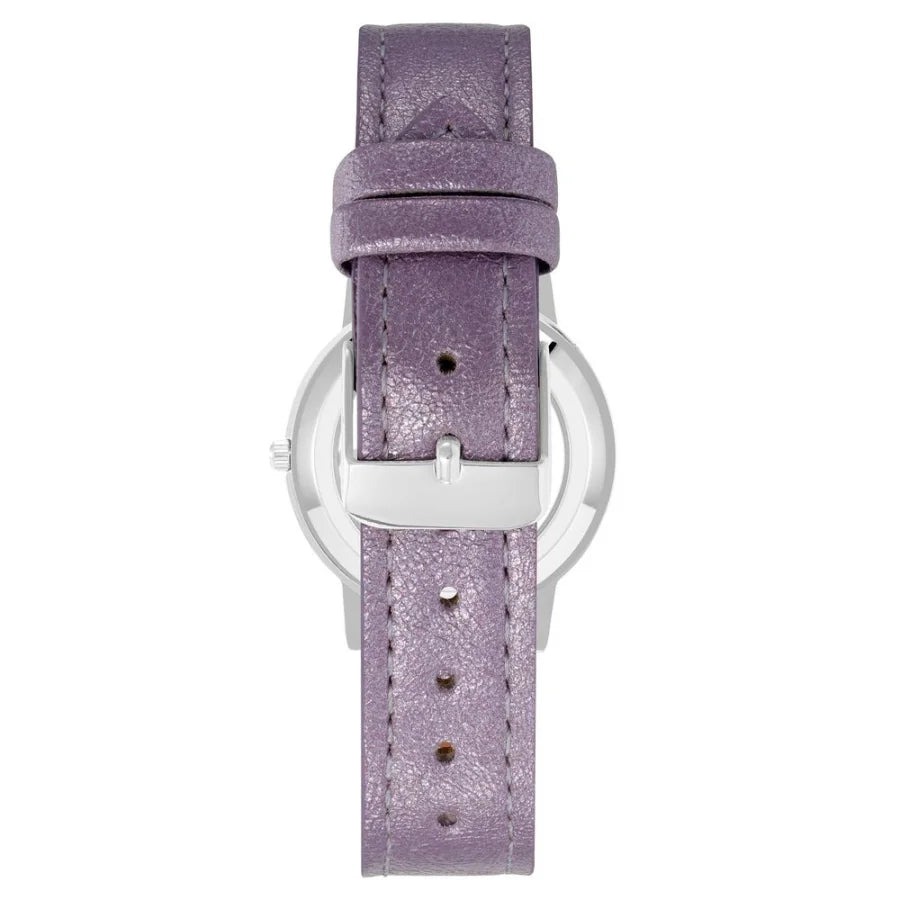 Juicy Couture Purple Plastic Dress Watch