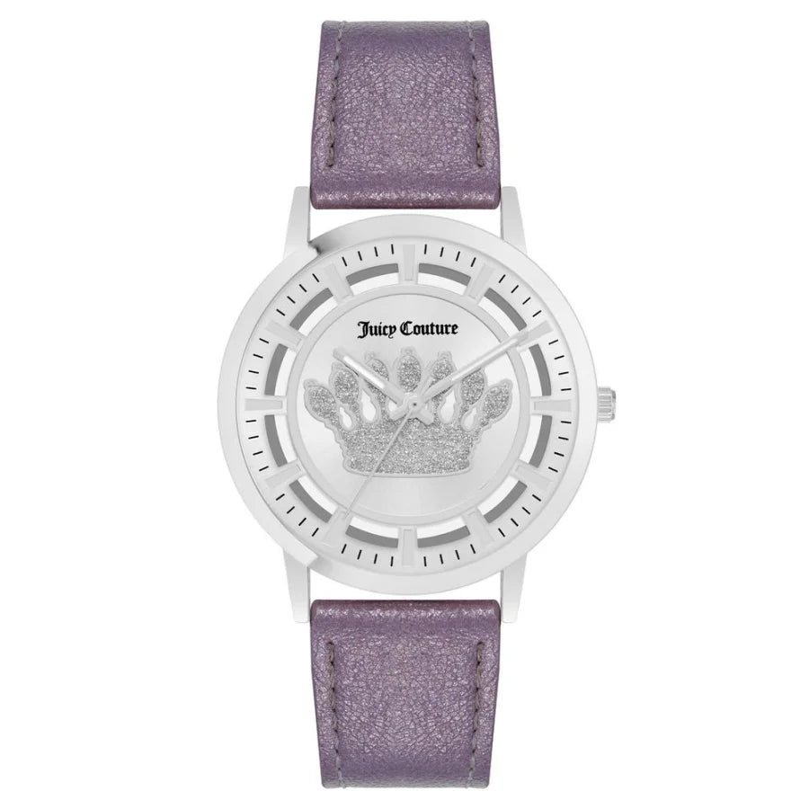 Juicy Couture Purple Plastic Dress Watch