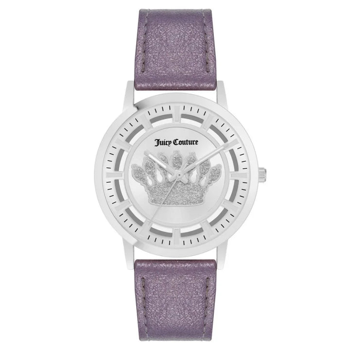 Juicy Couture Purple Plastic Dress Watch