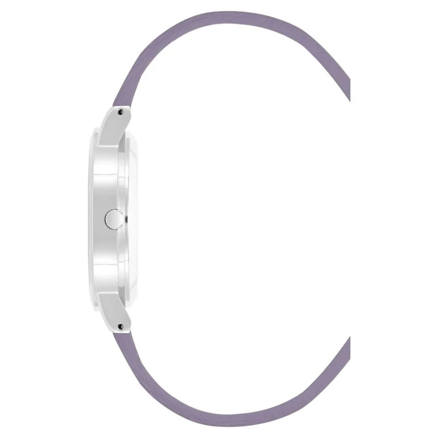 Juicy Couture Purple Plastic Dress Watch