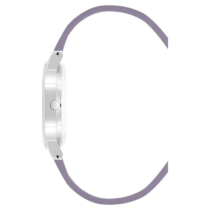 Juicy Couture Purple Plastic Dress Watch