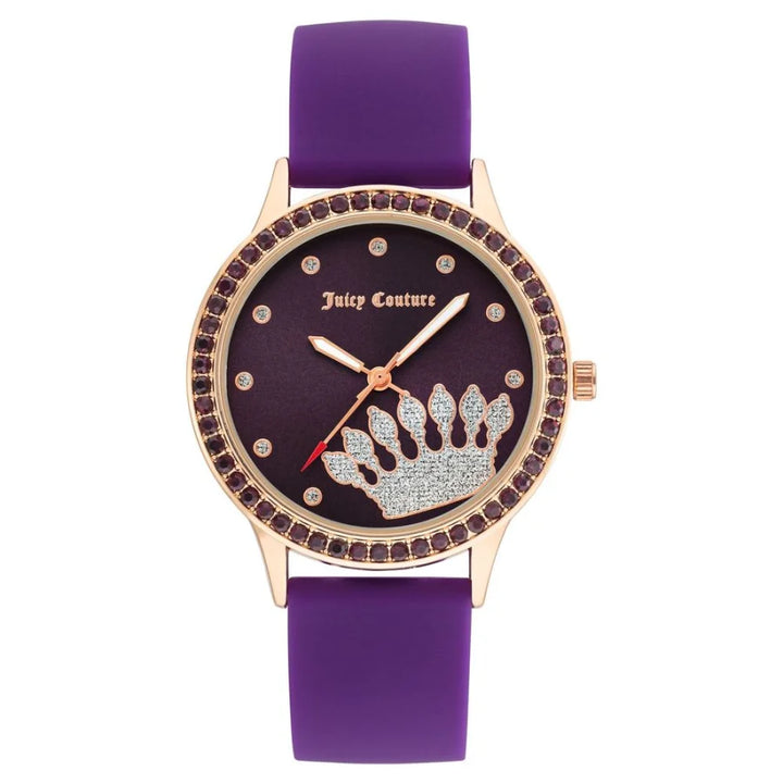 Juicy Couture Purple Synthetic Dress Watch