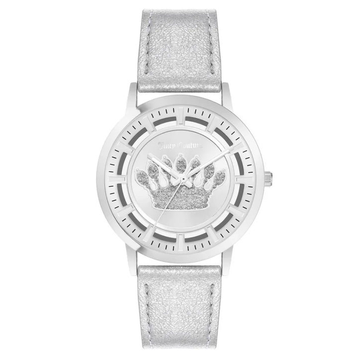 Juicy Couture Silver Plastic Dress Watch