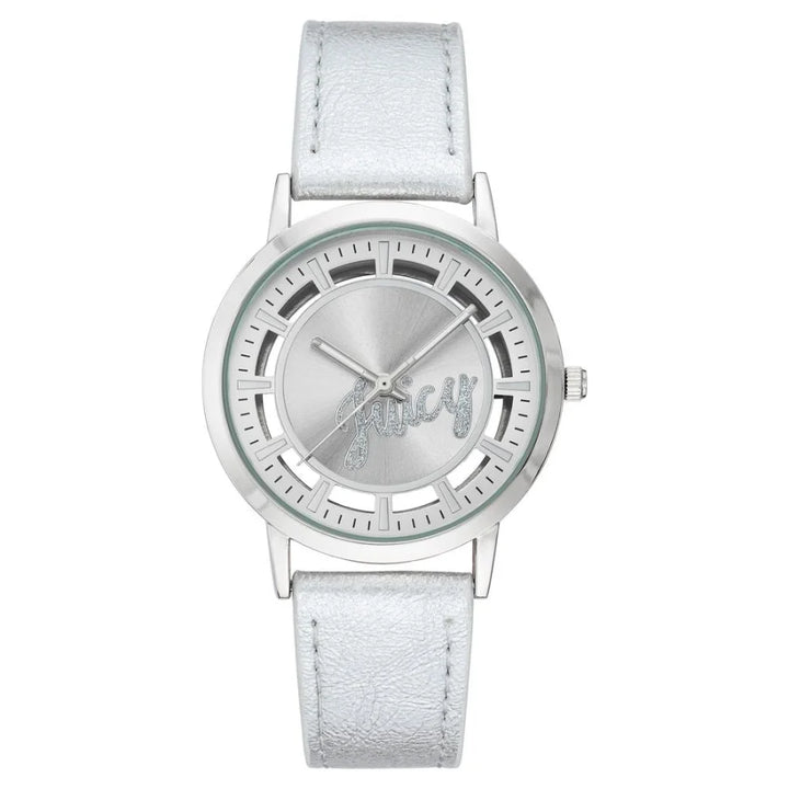 Juicy Couture Silver Plastic Dress Watch