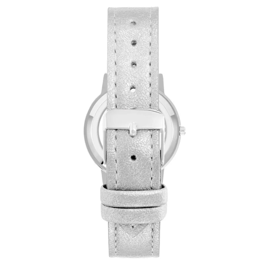 Juicy Couture Silver Plastic Dress Watch
