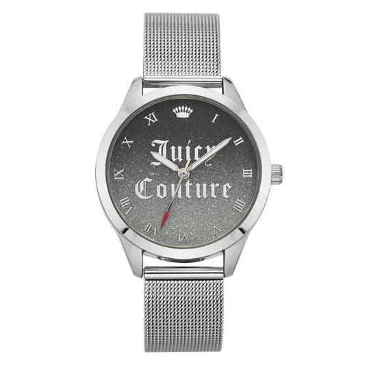 Juicy Couture Silver Stainless Steel Dress Watch