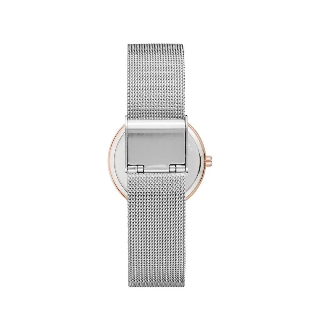 Juicy Couture Silver Stainless Steel Dress Watch