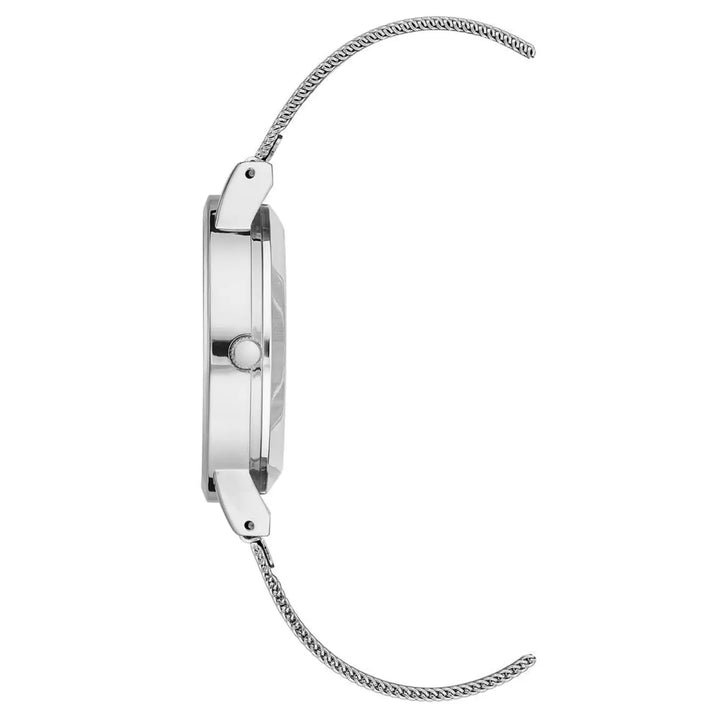 Juicy Couture Silver Stainless Steel Dress Watch