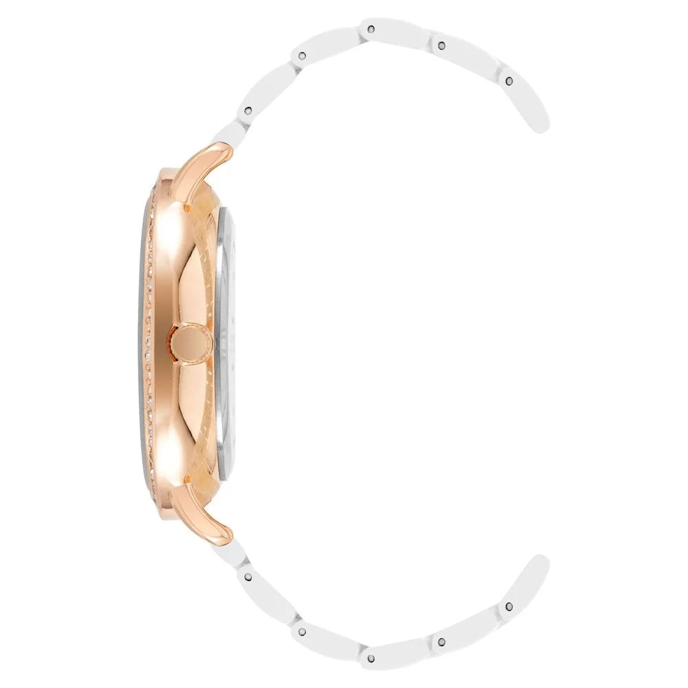 Juicy Couture White Metal Dress Watch