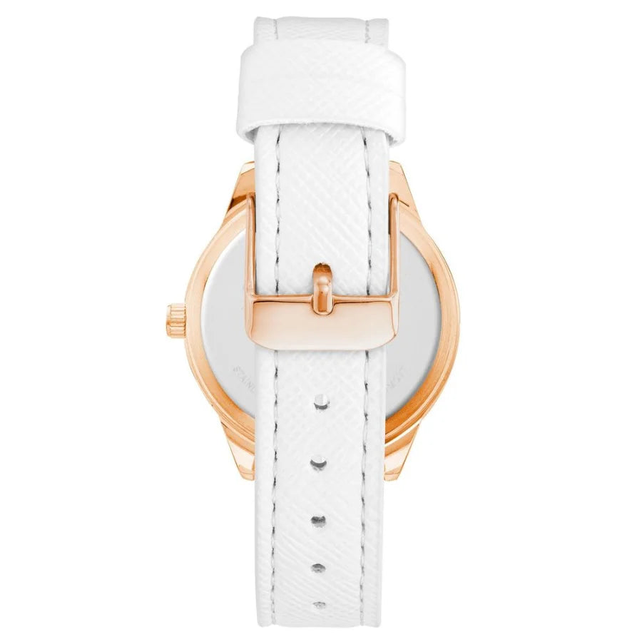 Juicy Couture White Plastic Dress Watch