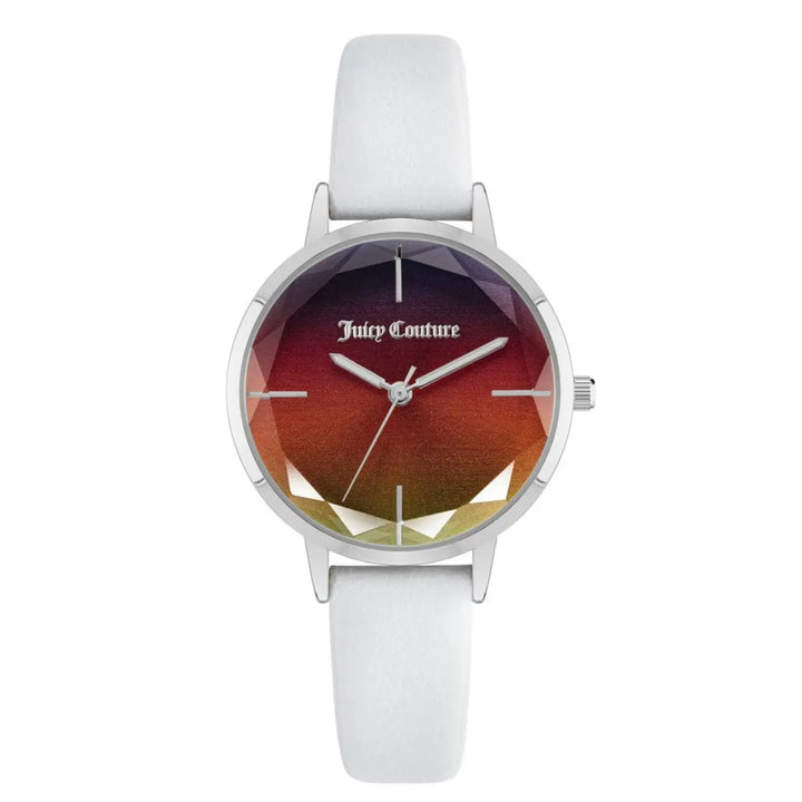Juicy Couture White Plastic Dress Watch