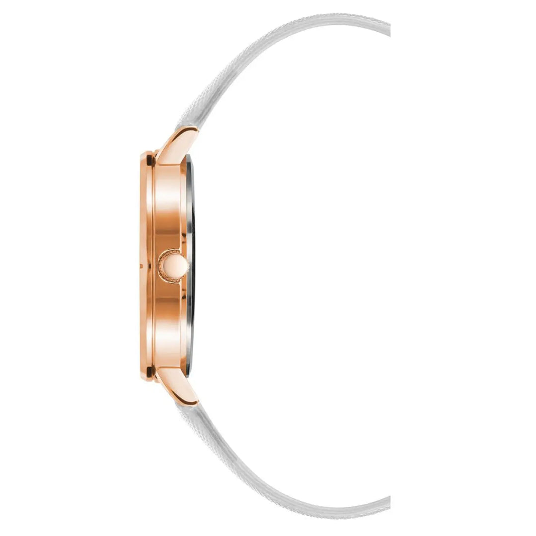 Juicy Couture White Plastic Dress Watch