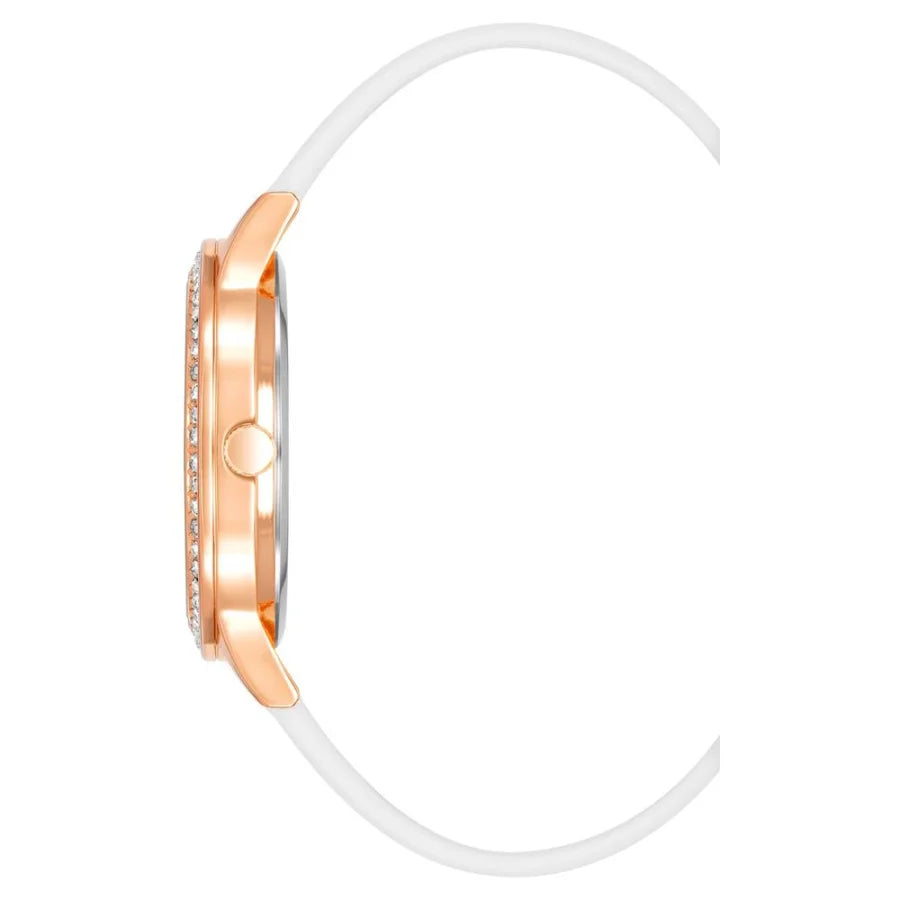 Juicy Couture White Synthetic Dress Watch