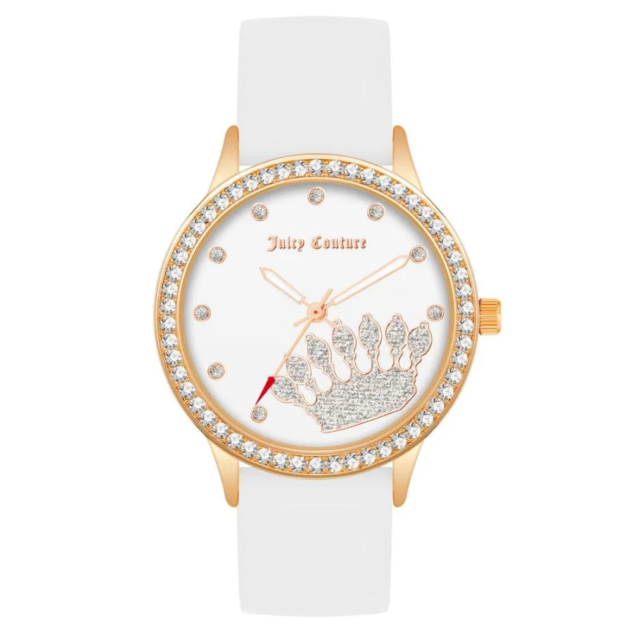 Juicy Couture White Synthetic Dress Watch